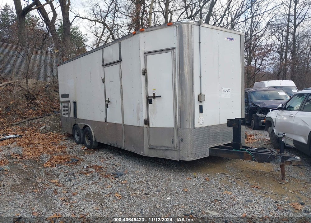 2016 FREEDOOM 8.5X18TA3 VIN: 5WKBE1821G1036753