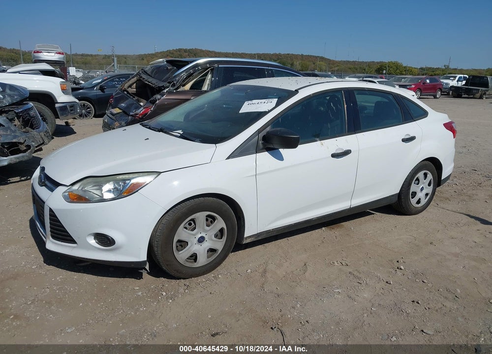 2012 FORD FOCUS S VIN: 1FAHP3E29CL313244