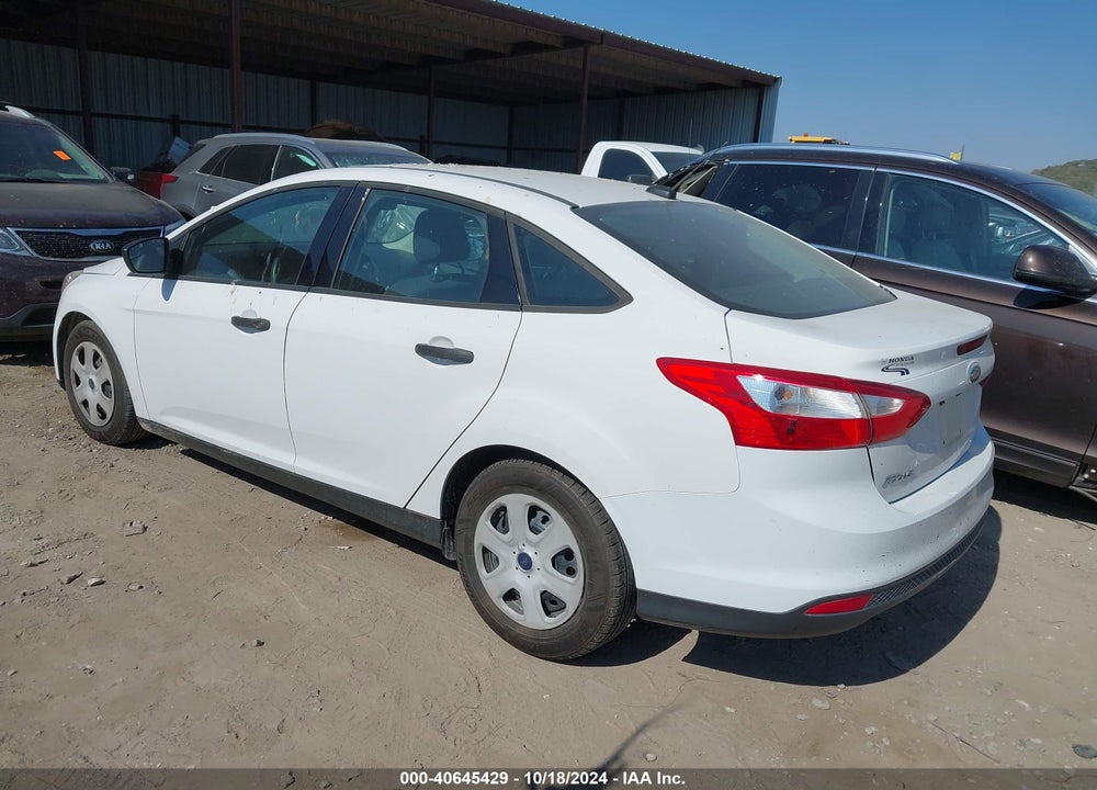 2012 FORD FOCUS S VIN: 1FAHP3E29CL313244