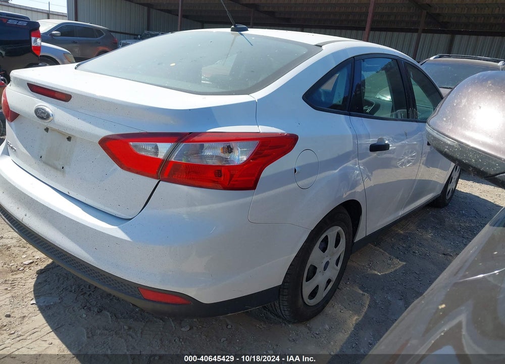 2012 FORD FOCUS S VIN: 1FAHP3E29CL313244