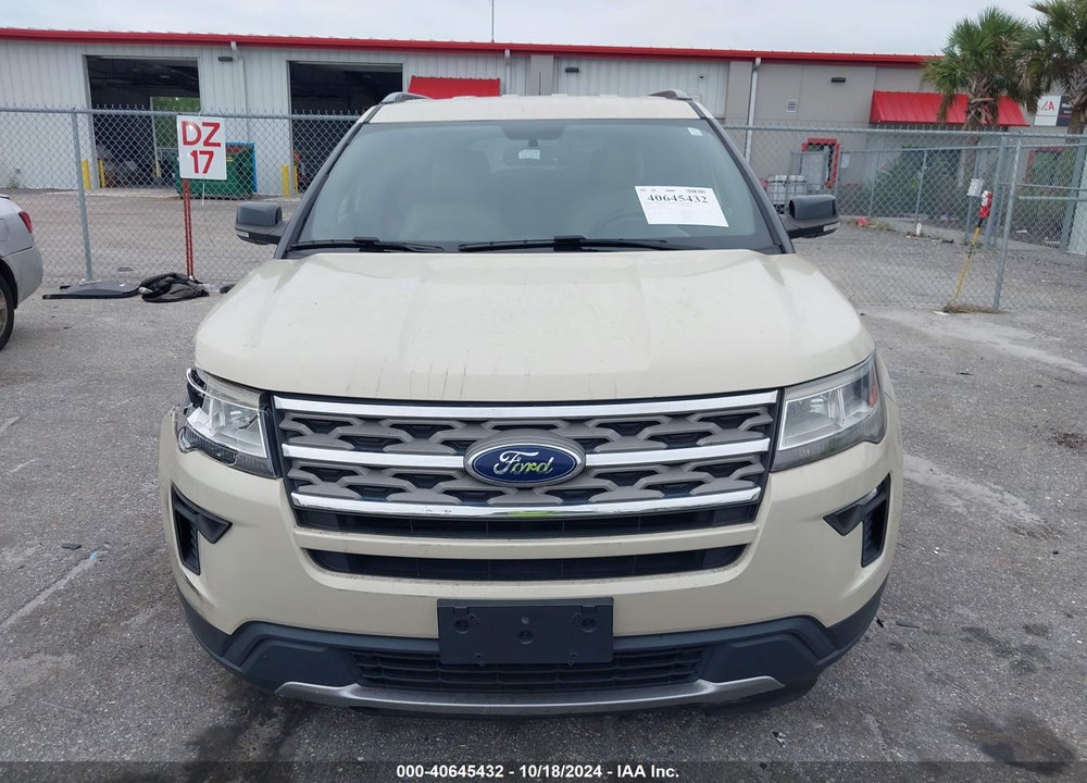2018 FORD EXPLORER XLT VIN: 1FM5K7D87JGA40170