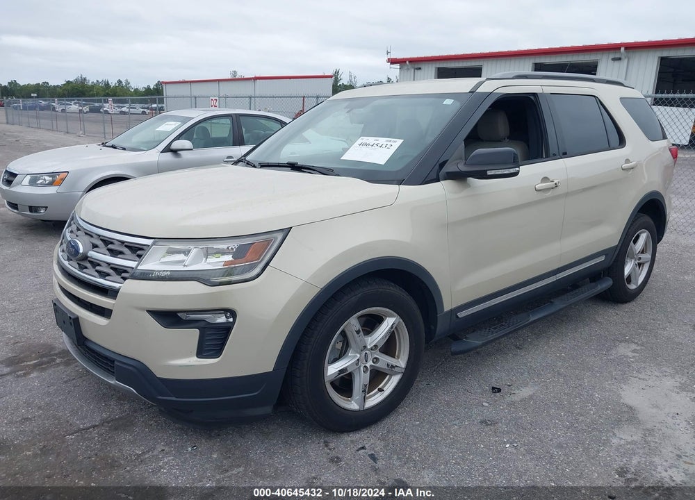 2018 FORD EXPLORER XLT VIN: 1FM5K7D87JGA40170