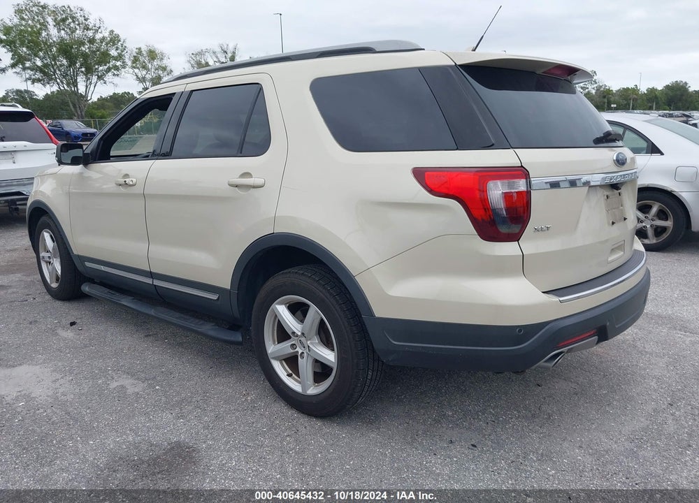 2018 FORD EXPLORER XLT VIN: 1FM5K7D87JGA40170