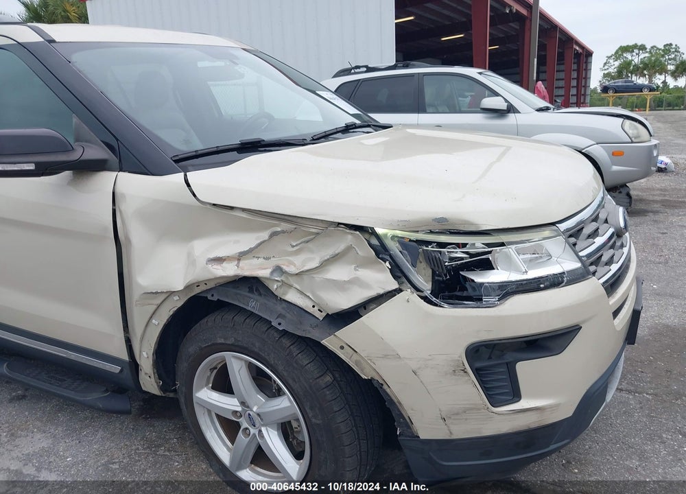 2018 FORD EXPLORER XLT VIN: 1FM5K7D87JGA40170