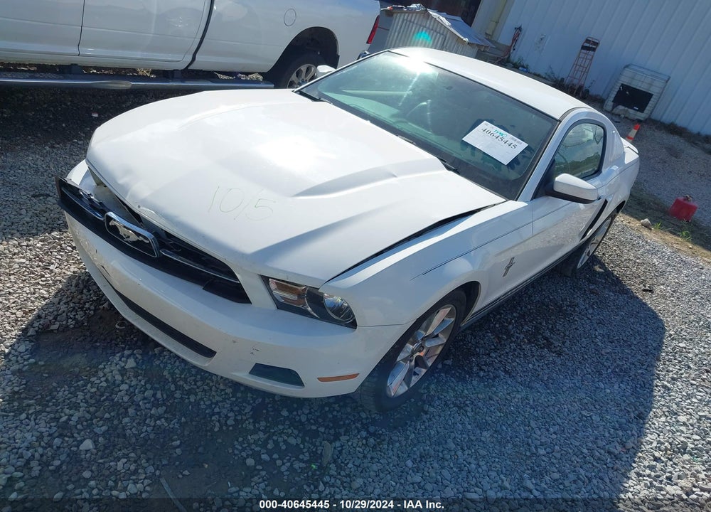 2011 FORD MUSTANG V6 PREMIUM VIN: 1ZVBP8AM7B5124273