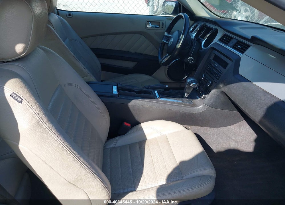 2011 FORD MUSTANG V6 PREMIUM VIN: 1ZVBP8AM7B5124273