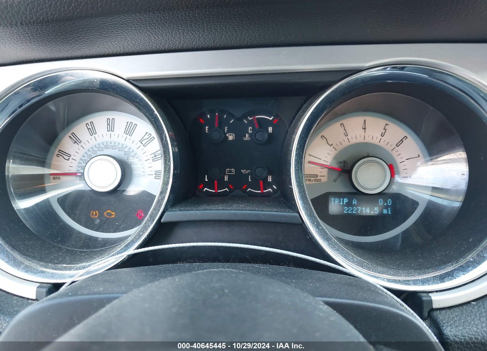 2011 FORD MUSTANG V6 PREMIUM VIN: 1ZVBP8AM7B5124273