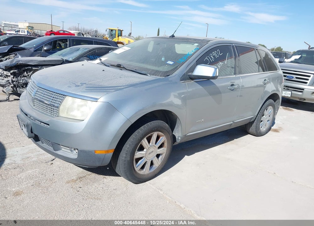 2007 LINCOLN MKX VIN: 2LMDU68C37BJ18902