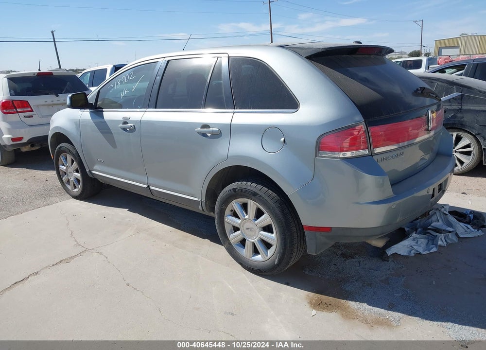 2007 LINCOLN MKX VIN: 2LMDU68C37BJ18902