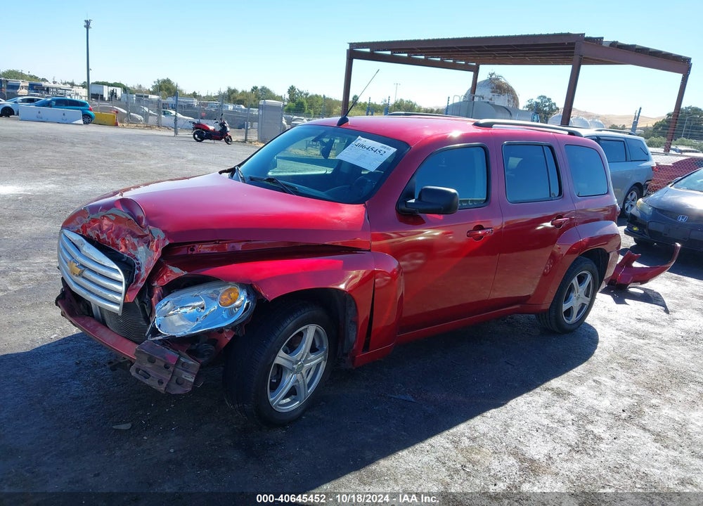 2010 CHEVROLET HHR LS VIN: 3GNBAADB2AS543262