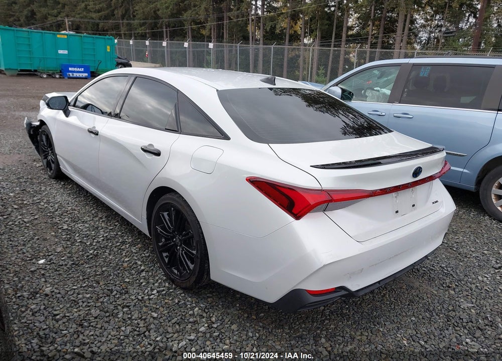 2022 TOYOTA AVALON XSE NIGHTSHADE HYBRID VIN: 4T1EA1AB6NU014702