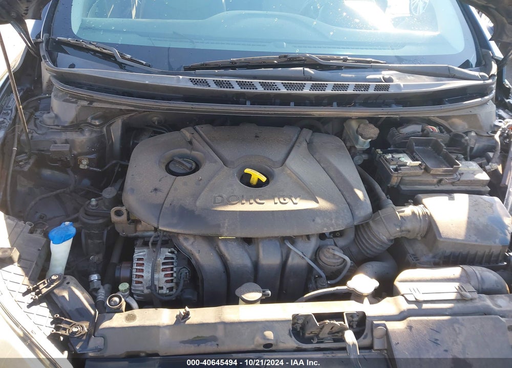 2012 HYUNDAI ELANTRA GLS VIN: 5NPDH4AE7CH084112