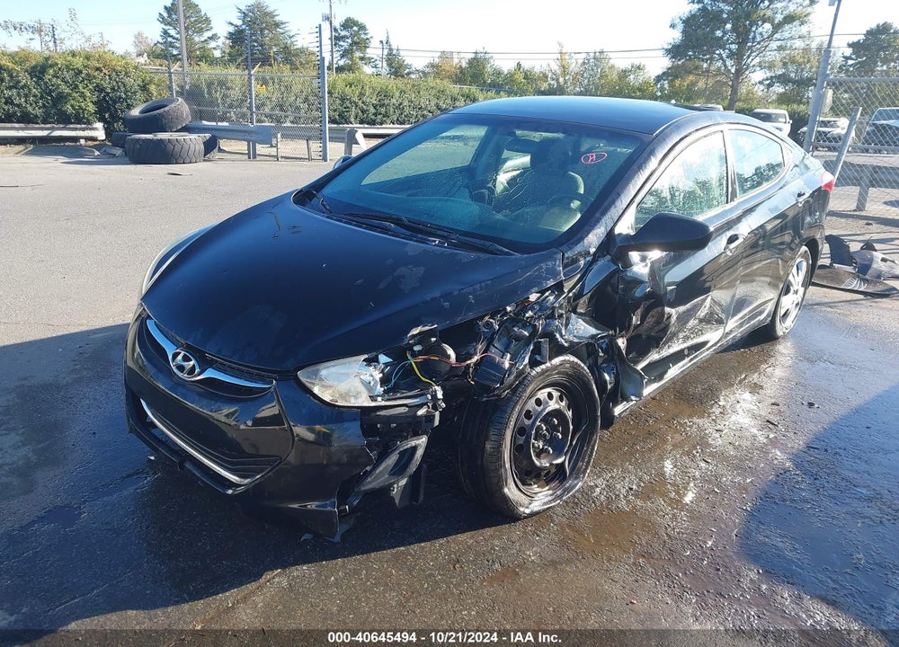 2012 HYUNDAI ELANTRA GLS VIN: 5NPDH4AE7CH084112