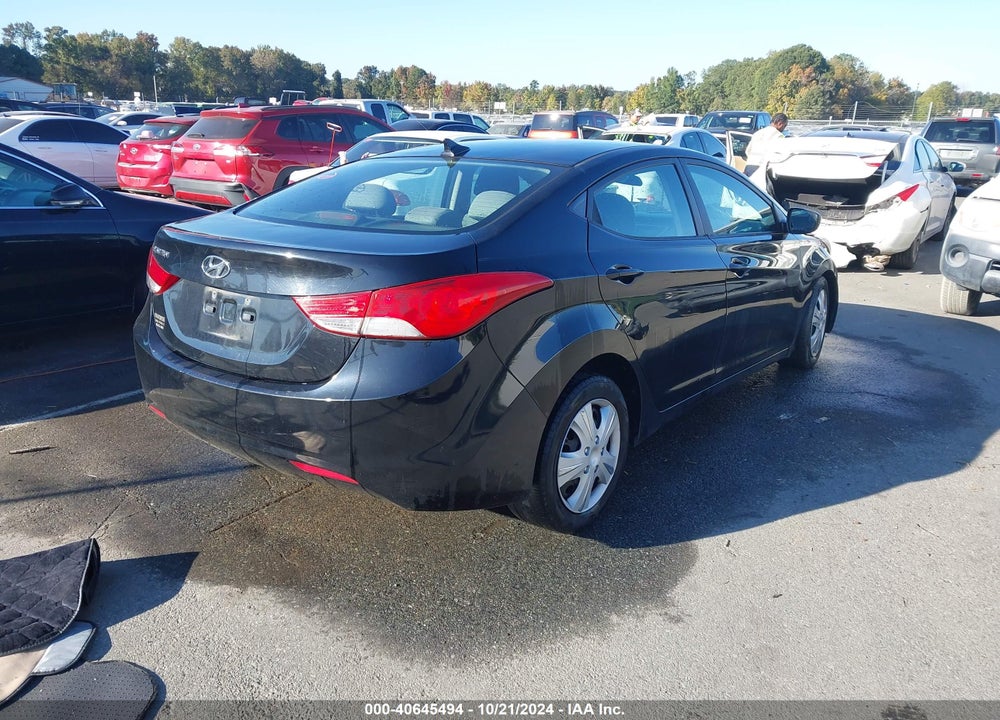 2012 HYUNDAI ELANTRA GLS VIN: 5NPDH4AE7CH084112