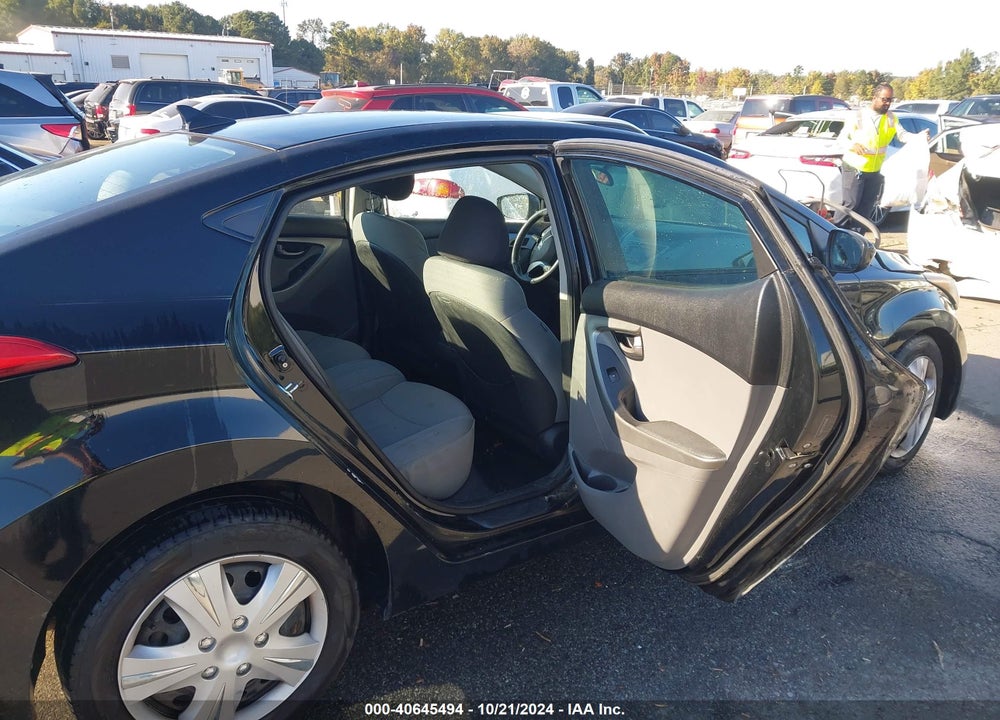 2012 HYUNDAI ELANTRA GLS VIN: 5NPDH4AE7CH084112
