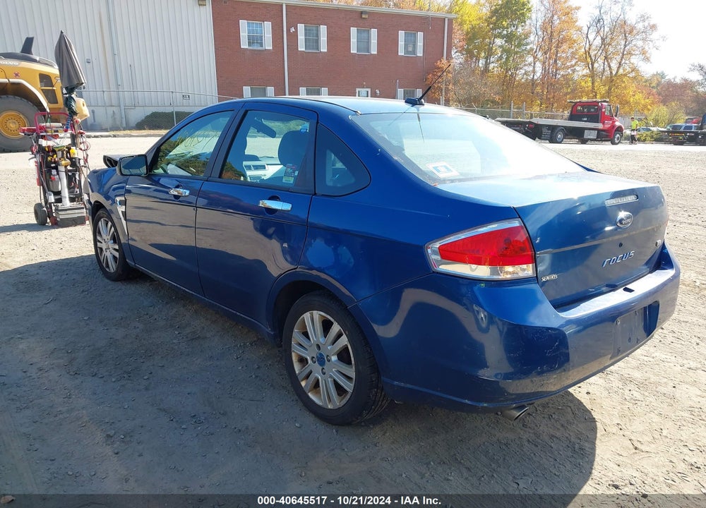 2008 FORD FOCUS SE/SES VIN: 1FAHP35N48W254510