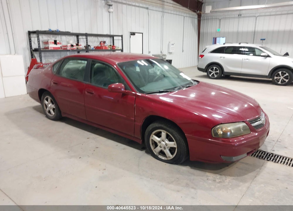 2005 CHEVROLET IMPALA LS VIN: 2G1WH52K059260807