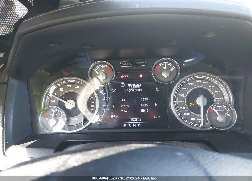2015 RAM 1500 LAIE LIMITED 2.0 VIN: 1C6RR7PM6FS756015
