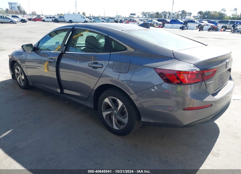 2019 HONDA INSIGHT EX VIN: 19XZE4F52KE024894