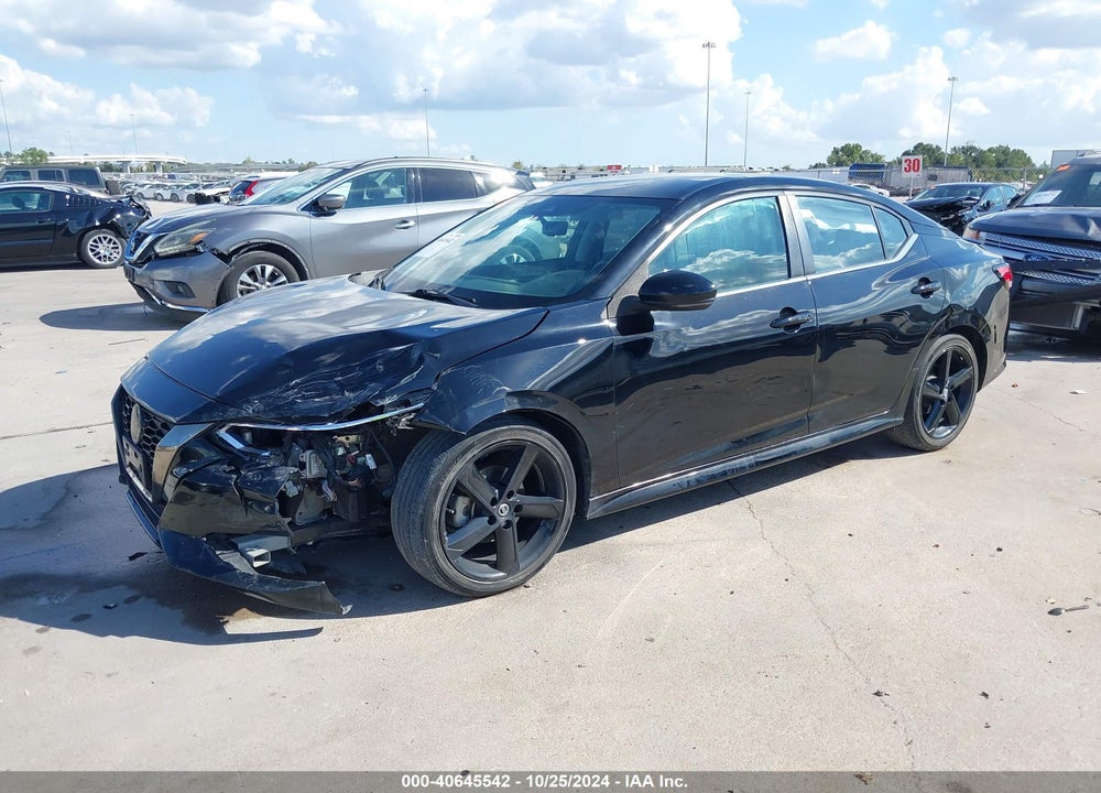 2022 NISSAN SENTRA SR XTRONIC CVT VIN: 3N1AB8DV7NY311427