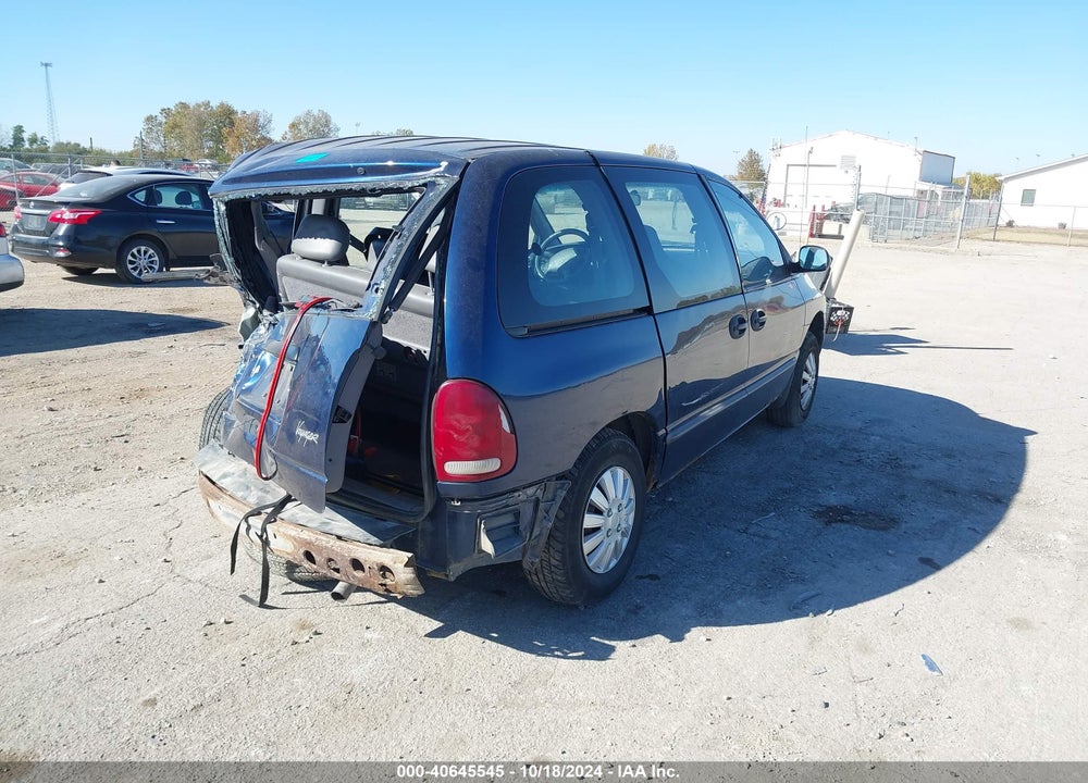 2000 CHRYSLER VOYAGER VIN: 2C4GJ25G5YR863830