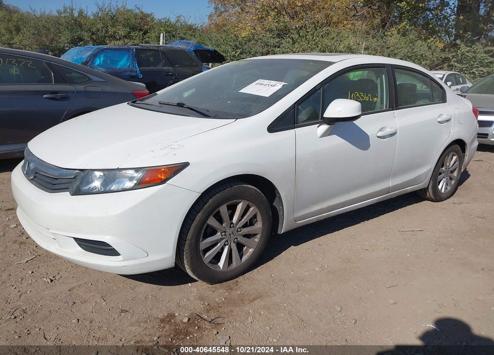 2012 HONDA CIVIC EX-L VIN: 19XFB2F93CE023807