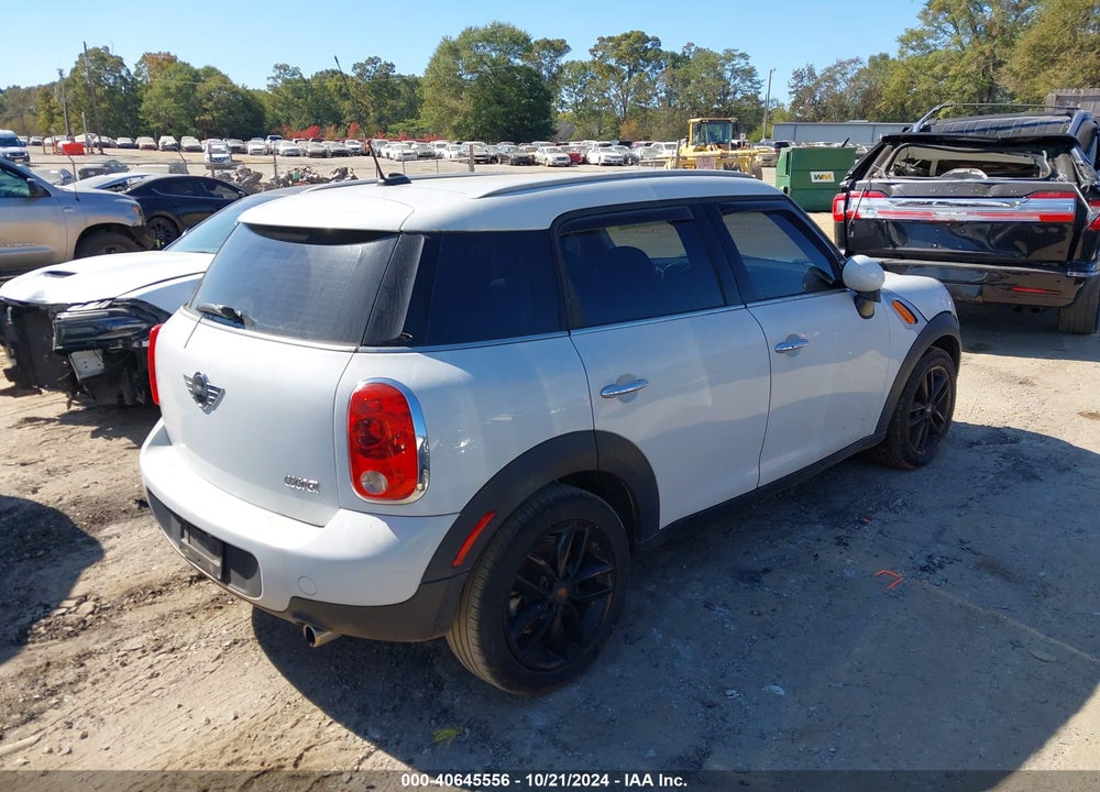 2012 MINI COOPER COUNTRYMAN VIN: WMWZB3C57CWM03367
