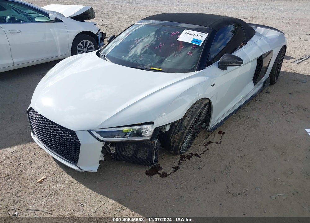 2018 AUDI R8 5.2 V10/5.2 V10 PLUS VIN: WUAVACFX3J7902212
