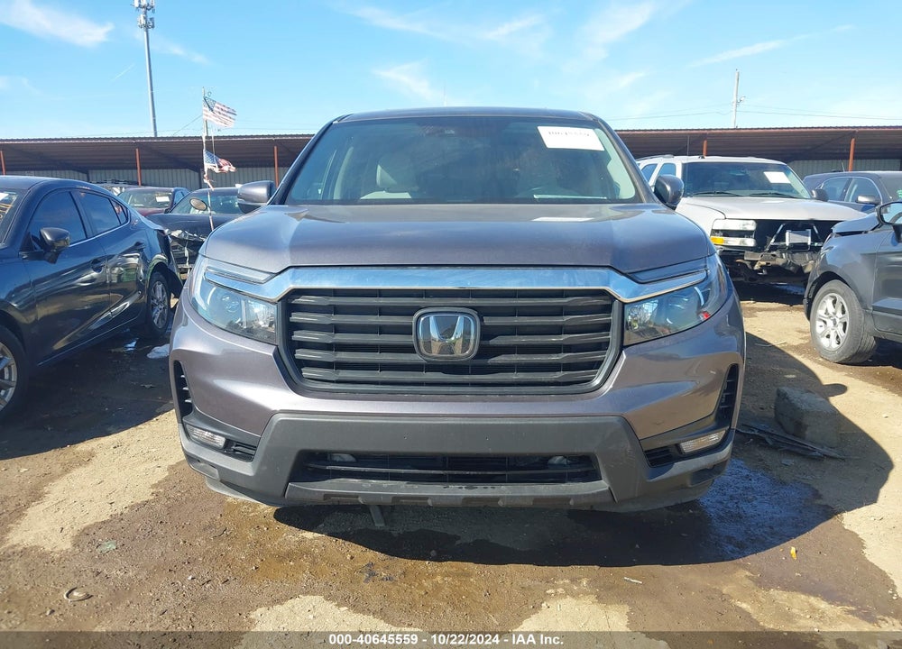 2021 HONDA RIDGELINE AWD RTL VIN: 5FPYK3F53MB024910