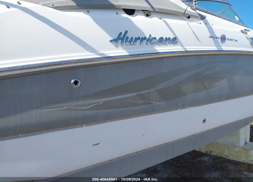 2011 HURRICANE OTHER VIN: GDYH3988C111