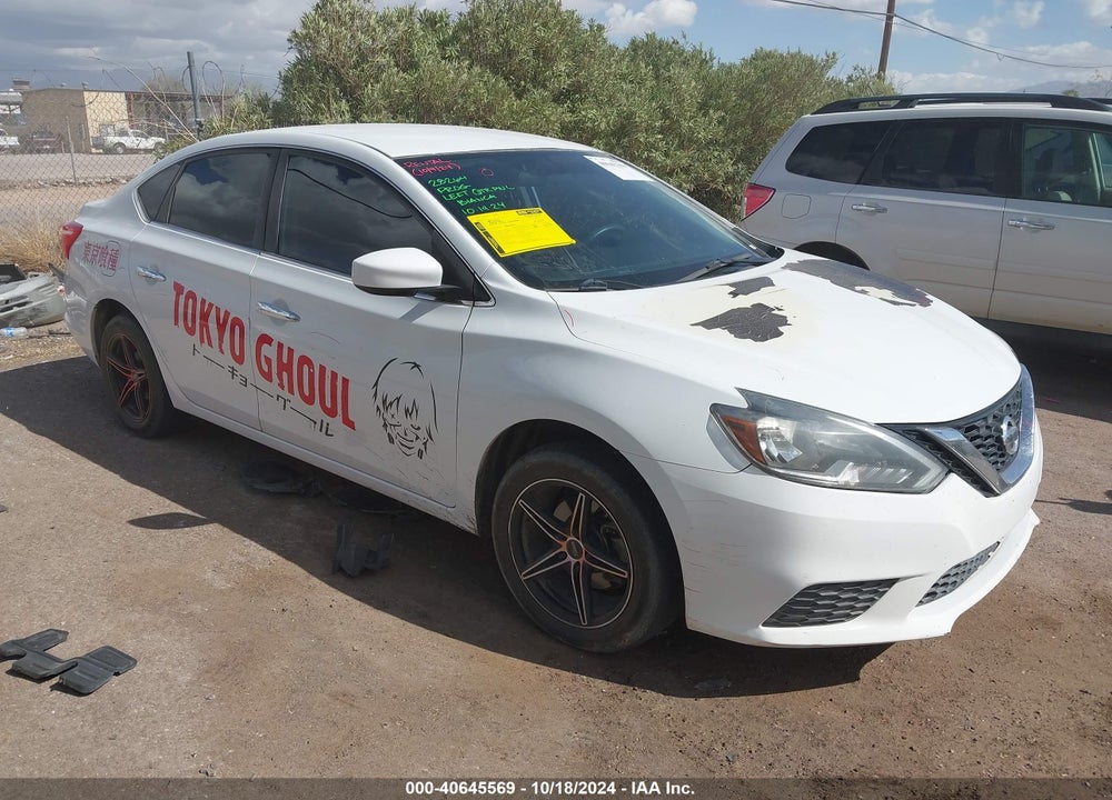 2018 NISSAN SENTRA S VIN: 3N1AB7AP0JY300392