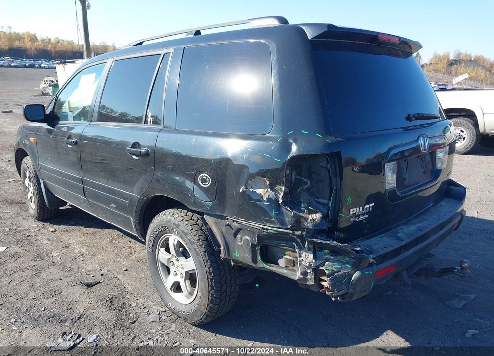 2007 HONDA PILOT EX-L VIN: 5FNYF18537B029897