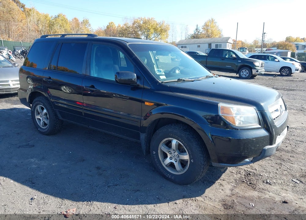 2007 HONDA PILOT EX-L VIN: 5FNYF18537B029897