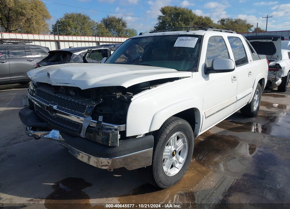 2005 CHEVROLET AVALANCHE 1500 Z66 VIN: 3GNEC12Z45G252651