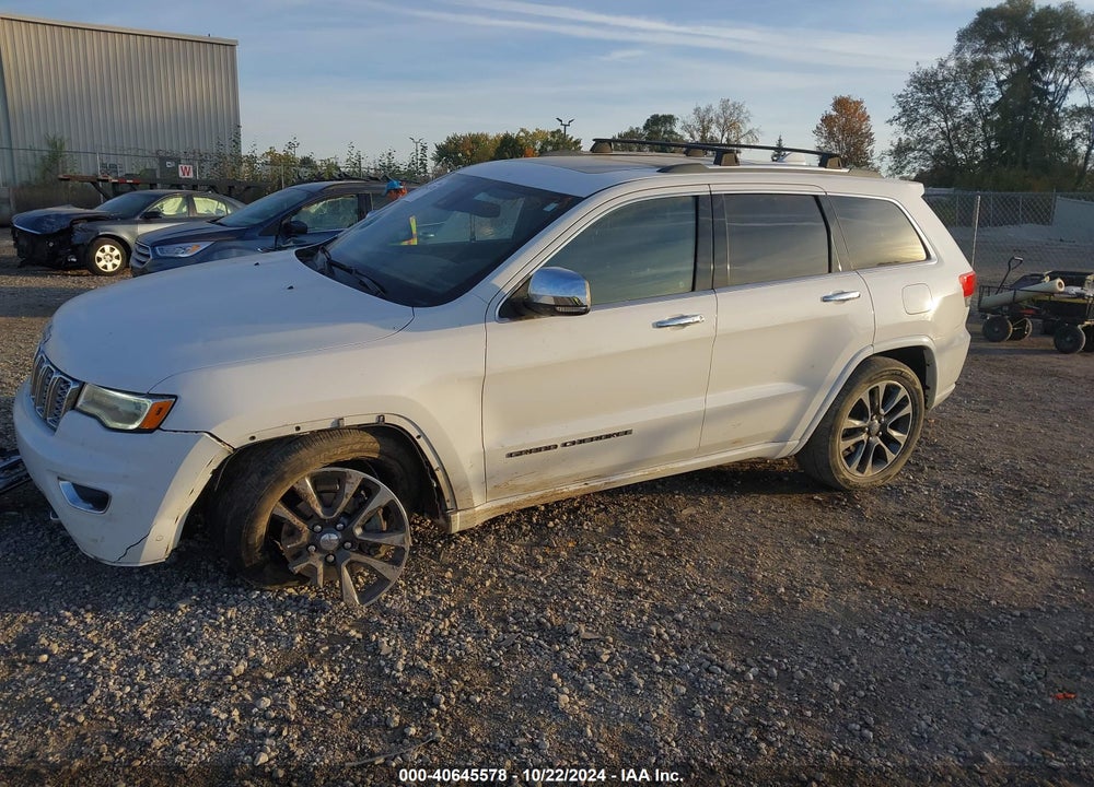 2017 JEEP GRAND CHEROKEE OVERLAND 4X4 VIN: 1C4RJFCG6HC778815