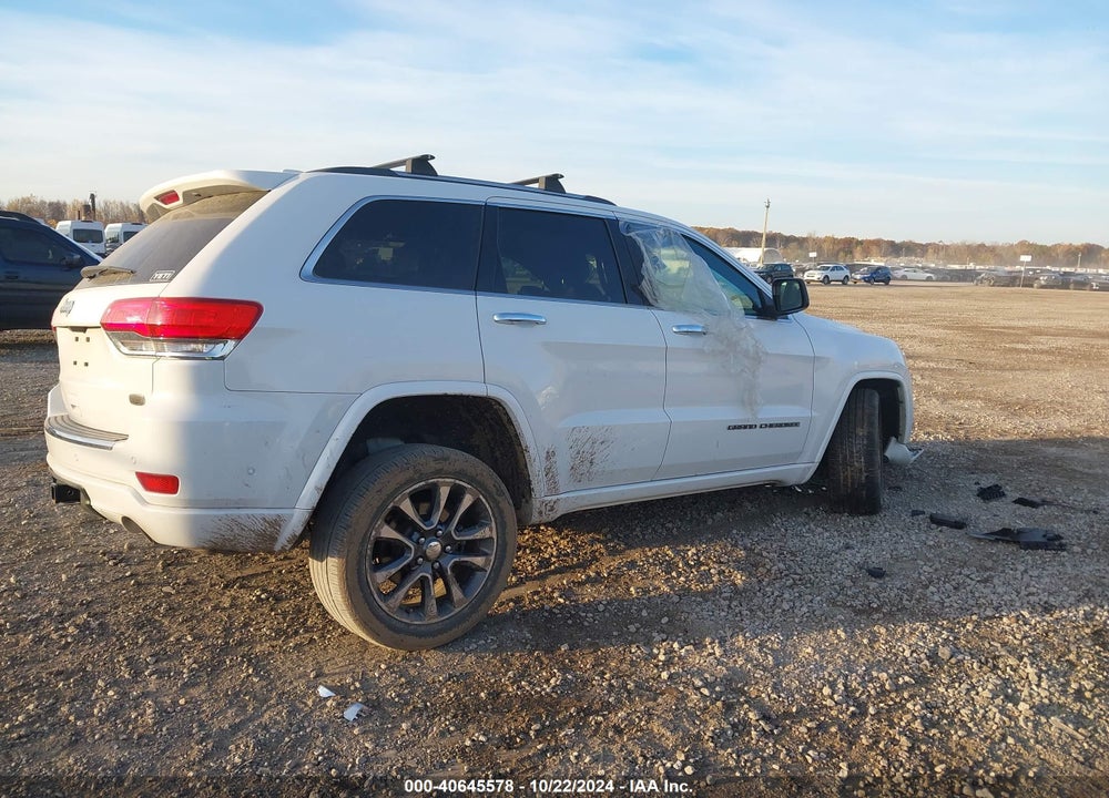 2017 JEEP GRAND CHEROKEE OVERLAND 4X4 VIN: 1C4RJFCG6HC778815