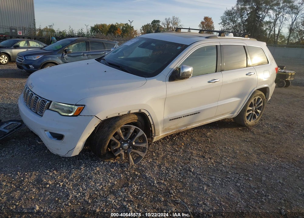 2017 JEEP GRAND CHEROKEE OVERLAND 4X4 VIN: 1C4RJFCG6HC778815