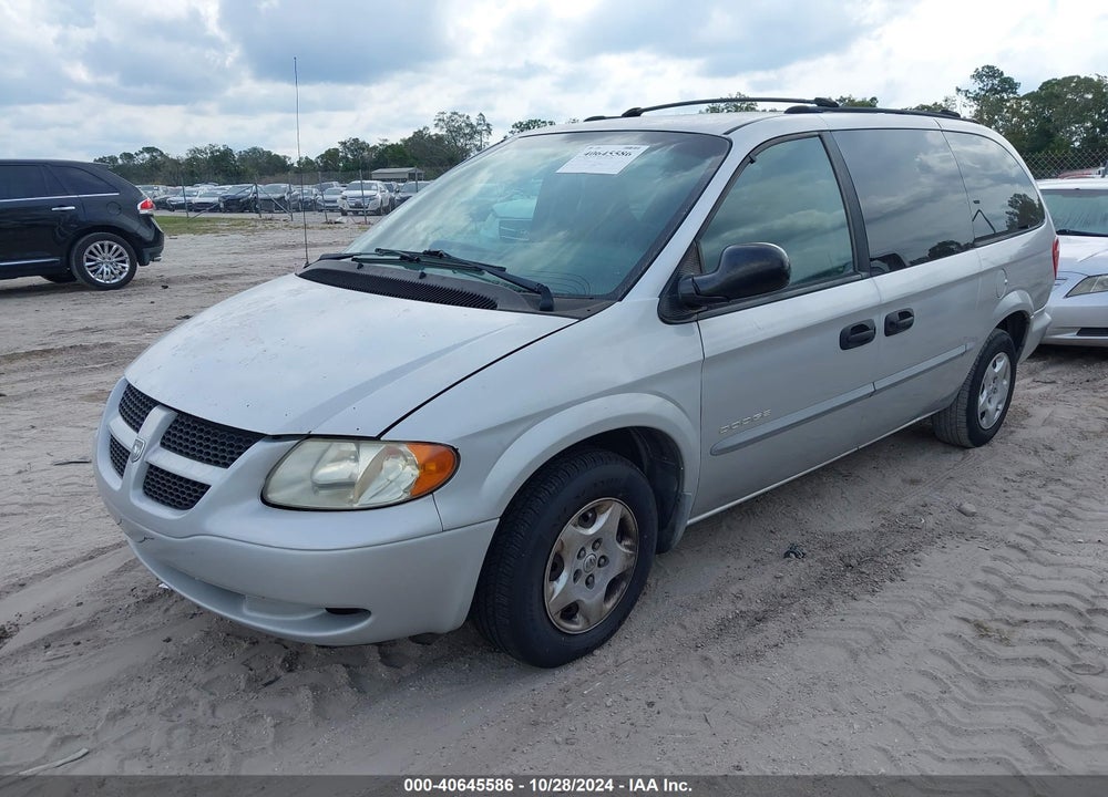 2001 DODGE GRAND CARAVAN SE VIN: 1B4GP24341B255876