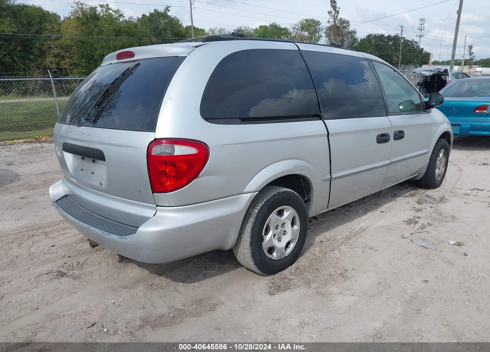 2001 DODGE GRAND CARAVAN SE VIN: 1B4GP24341B255876