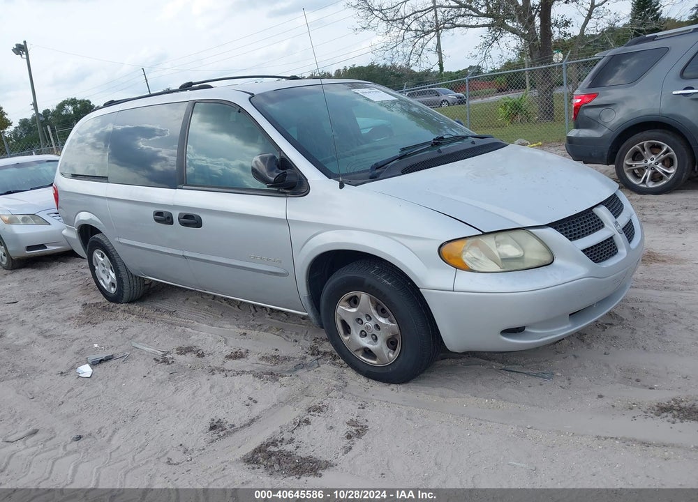 2001 DODGE GRAND CARAVAN SE VIN: 1B4GP24341B255876
