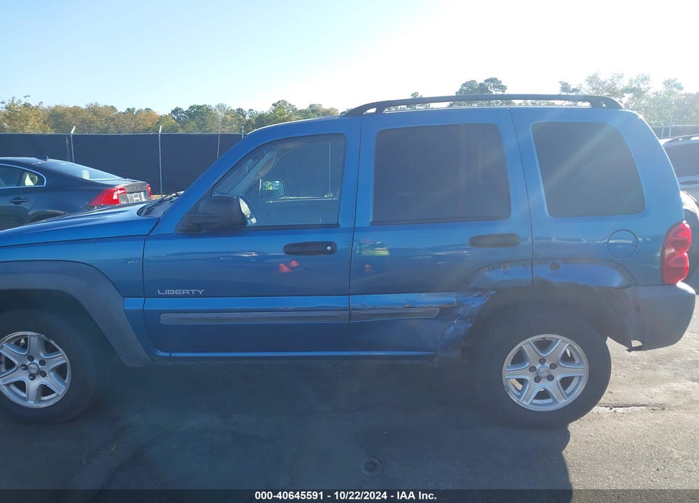 2004 JEEP LIBERTY SPORT VIN: 1J4GK48K34W217965