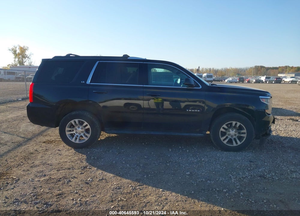 2015 CHEVROLET TAHOE LS VIN: 1GNSKAKC1FR240492
