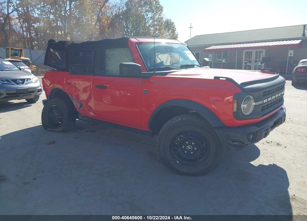 2022 FORD BRONCO BLACK DIAMOND VIN: 1FMDE5BH9NLA86705