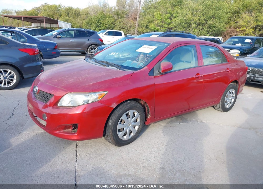 2010 TOYOTA COROLLA LE VIN: 1NXBU4EE3AZ277188