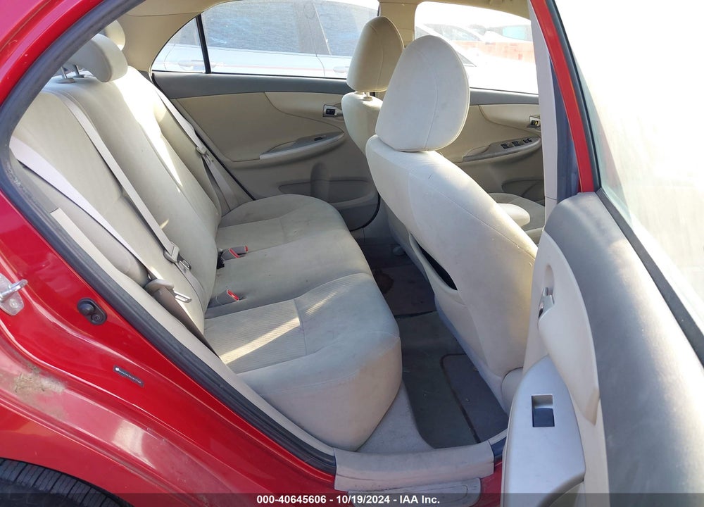 2010 TOYOTA COROLLA LE VIN: 1NXBU4EE3AZ277188