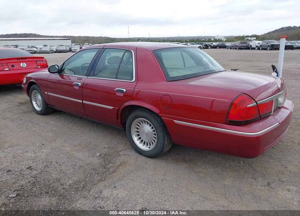 2002 MERCURY GRAND MARQUIS LS VIN: 2MEFM75W22X638144