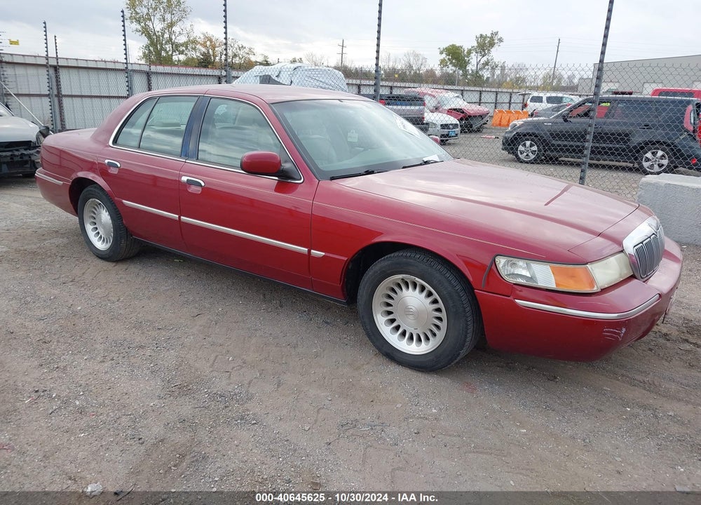 2002 MERCURY GRAND MARQUIS LS VIN: 2MEFM75W22X638144