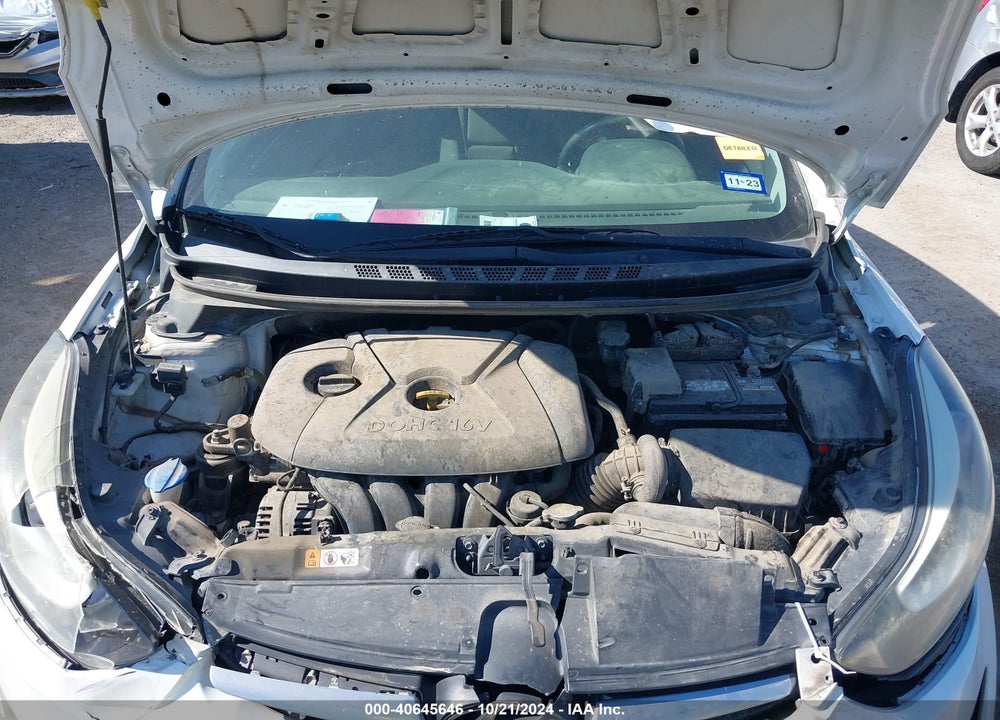 2015 HYUNDAI ELANTRA SE VIN: 5NPDH4AE8FH561070