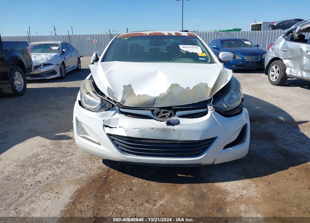2015 HYUNDAI ELANTRA SE VIN: 5NPDH4AE8FH561070