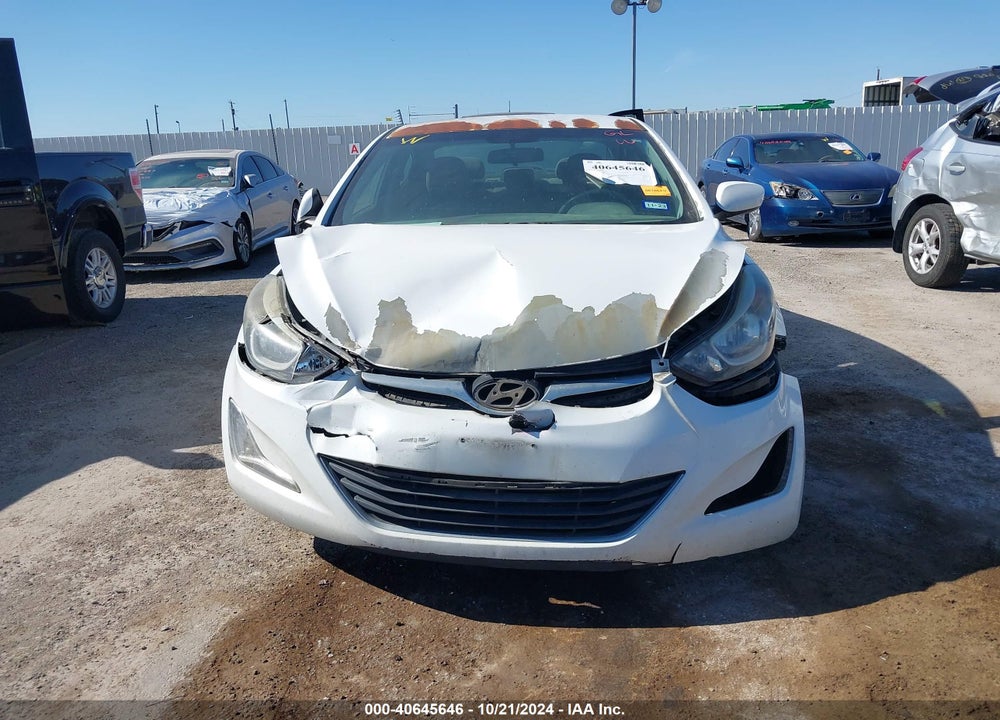 2015 HYUNDAI ELANTRA SE VIN: 5NPDH4AE8FH561070